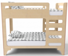 Ліжко двоярусне IndigoWood Cubed wood 160x80см